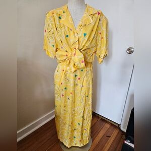 NWT Vintage 80s/90s Skirt And Top Set